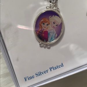 Frozen Fine Silver Plated Necklace in Gift Box